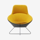 Nero Fabric Living Room Chair