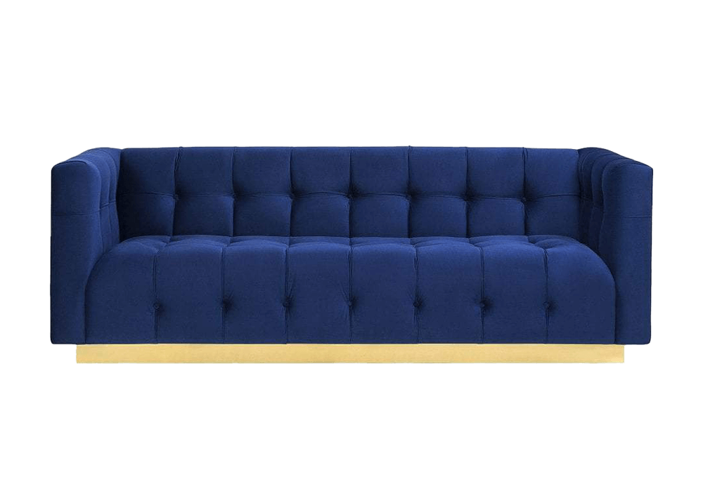 Marine Blue Sofa